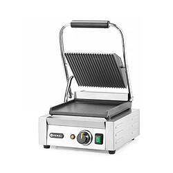 Grill de contact - Rainuré/Lisse - 1800W - Hendi
