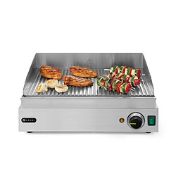Grill rainuré Profi Line 230V/2400W 550x420x(H)240 mm - Hendi