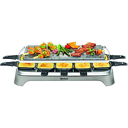 Raclette Tefal Gris 1350?W Pierrade antiadhésive