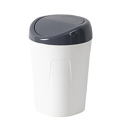 Generic Home Poubelle à couvercle secoué 2 pièces