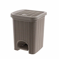 Generic Home Poubelle en imitation rotin multi-usages de tri