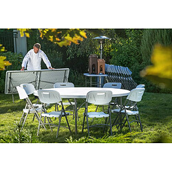 Chaise Traiteur Charge max. 180 kg Blanc 540x440x(H)840mm - Hendi