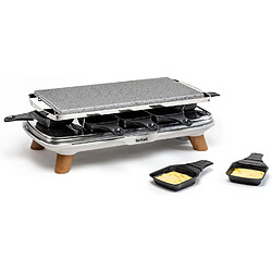 Tefal Raclette Pierrade 2 en 1 1350 W Design Moderne