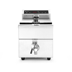 Friteuse Professionnelle à induction avec robinet de vidange 8L Gris 230V/3500W - Hendi