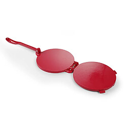 Avis Presse à tortilla Rouge 685x250x(H)200 mm - Hendi