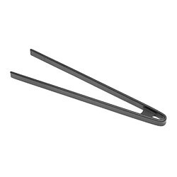 Pince en silicone Noir pour cuisiner - Hendi