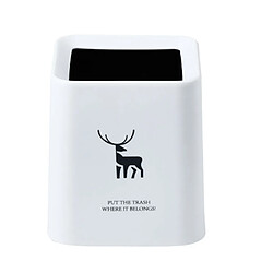 Generic Home Poubelle mini double couche 3 pièces – ronde multi