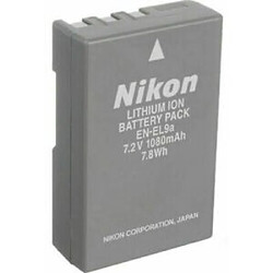 NIKON EN-EL9a Batterie Li-Ion D40 D40X D60 D3000 D5000 D3X