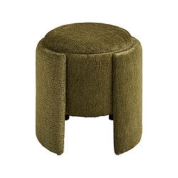 Avis Lisa Design Joe - pouf avec rangement en velours texturé