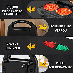 Avis Gaufrier double YASHE, temperature automatique