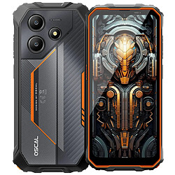 Smartphone robuste Oscal Marine 2, 4 Go de RAM + 64 Go de stockage, batterie 11000 mAh, écran 6,56 pouces, NFC, Orange