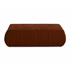 Lisa Design Onyx - pouf d'appoint - en velours côtelé pas cher