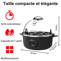 Acheter Cuiseur a oeufs YASHE, 7 oeufs, arret automatique