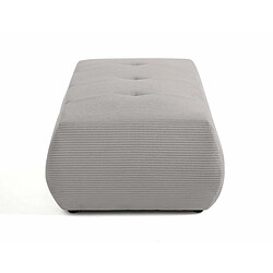 Avis Lisa Design Onyx - pouf d'appoint - en velours côtelé