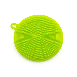 Generic Home Éponge-lave-vaisselle en silicone alimentaire vert