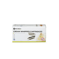 Cartouches pour siphon à chantilly 24 unités - Hendi
