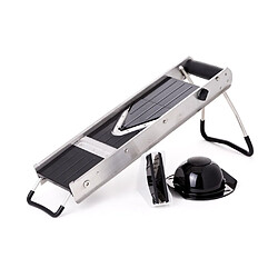 Mandoline - Coupe-légumes manuel en V Noir 405x135x(H)145 mm - Hendi