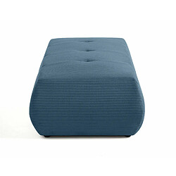 Avis Lisa Design Onyx - pouf d'appoint - en velours côtelé