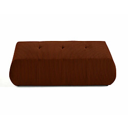 Acheter Lisa Design Onyx - pouf d'appoint - en velours côtelé