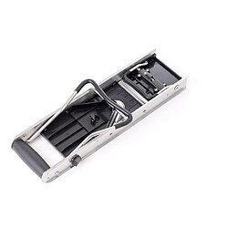 Avis Mandoline - Coupe-légumes manuel en V Noir 405x135x(H)145 mm - Hendi