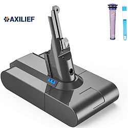AXILIEF Batterie Pour Dyson V8 Absolute Cord-Free Vacuum Cleaner 6000mAh 21.6V