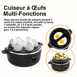 Cuiseur a oeufs YASHE, 7 oeufs, arret automatique pas cher