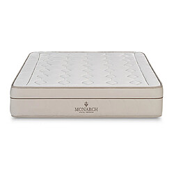 Monarch Matelas Grand Sublime Organic - Mousse Taille 200 x 190 cm Hauteur 29 cm