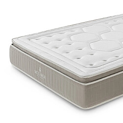 Acheter Monarch Matelas Deluxe Crown - Ressorts Ensachés Taille 190 x 140 cm Hauteur 28 cm