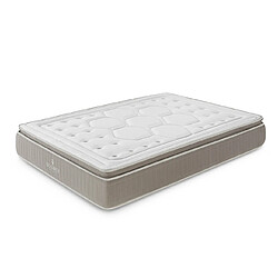 Avis Monarch Matelas Deluxe Crown - Ressorts Ensachés Taille 190 x 140 cm Hauteur 28 cm