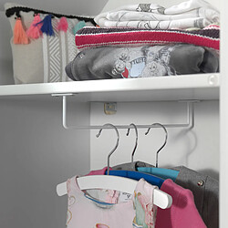 Avis Mes Armoire 1 porte 57,6x37x171,5 cm décor bleu et blanc - CASMY