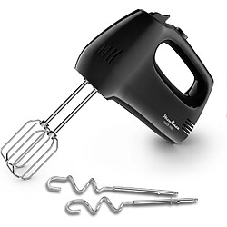Moulinex Batteur électrique 300 W léger noir