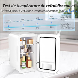 Acheter Mini réfrigérateur YASHE 6L - Blanc