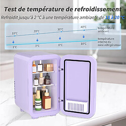 Acheter Mini réfrigérateur YASHE 6L - Violet