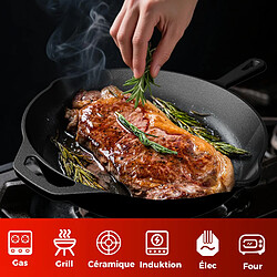 Poêle en fonte YASHE 30 cm