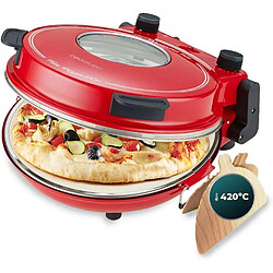 Cecotec Four électrique à pizza 1200 W avec thermostat réglable