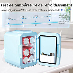 Acheter Mini réfrigérateur YASHE 4L - Bleu