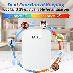 Avis Mini frigo YASHE 10L - Blanc