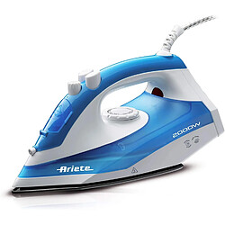 Ariete Fer à vapeur 2000 W Iron Ceramica – Bleu/Blanc