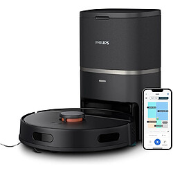 Philips Aspirateur robot laveur 5000 Pa autonomie 180 min noir