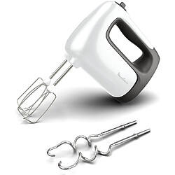 Moulinex Batteur électrique 500 W robuste blanc/ gris