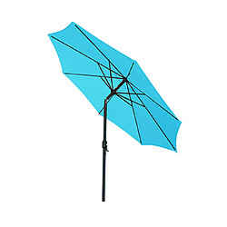 Mes Parasol inclinable rond 300 cm turquoise - PALERMO