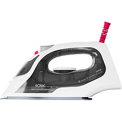 Solac Fer à repasser 2200W semelle céramique vapeur verticale