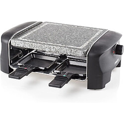 Princess Raclette pierre à cuire 4 personnes 600 W Noir