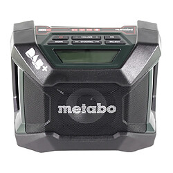 Metabo R 12-18 DAB+ BT Radio de chantier sans fil 12-18 V DAB+ + 1x batterie 4,0 Ah - sans chargeur