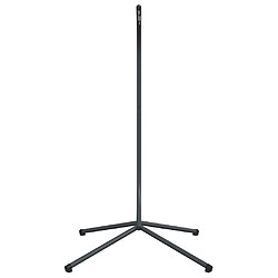 Avis vidaXL Support de chaise suspendue en forme d'œuf sans panier Acier anthracite