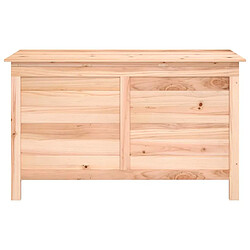 Acheter vidaXL Boîte à coussins d'extérieur 99x50x56,5 cm bois de sapin massif