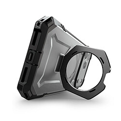 Supcase Coque MagSafe pour iPhone 17 Pro avec Béquille Antichoc 4.5m Bouton Photo Gris pas cher