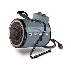 Chauffage soufflant 3000w gris - 65310E - KEMPER