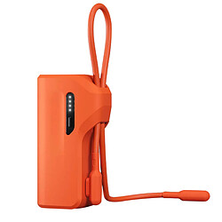 CYGNETT Powerbank Thumboost 5000mAh 2x Ports USB-C 20W avec Câble USB-C Orange
