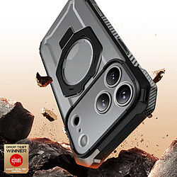 Avis Supcase Coque MagSafe pour iPhone 17 Pro avec Béquille Antichoc 4.5m Bouton Photo Gris